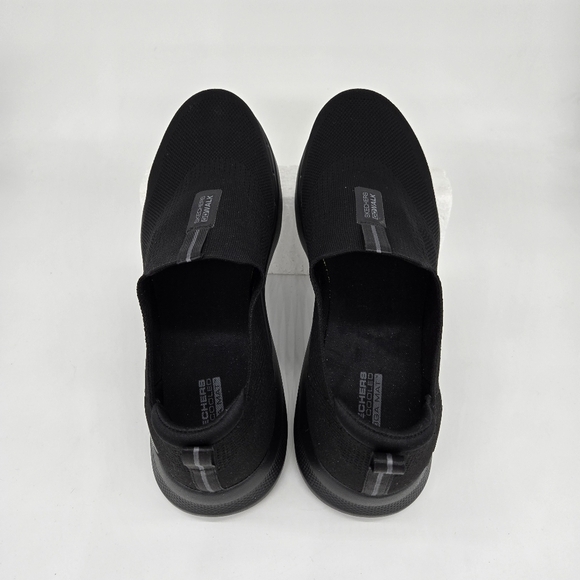 Skechers Men's Go Walk Comfort Slip On Shoes Black Size 14 - Picture 5 of 8